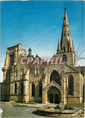 Moderne Karte Guingamp La Basilique Notre Dame de Bon Secours