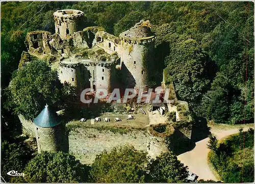 Cartes postales moderne Tonquedec Cote d'Armor Vue aerienne Ruines du Chateau