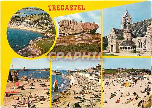 Cartes postales moderne La Cote de Granit Rose Tregastel