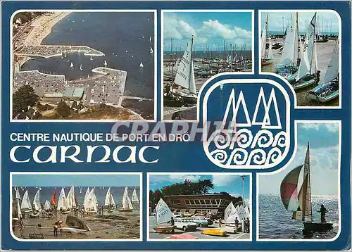 Moderne Karte Centre Nautique de Port en Dro Carnac