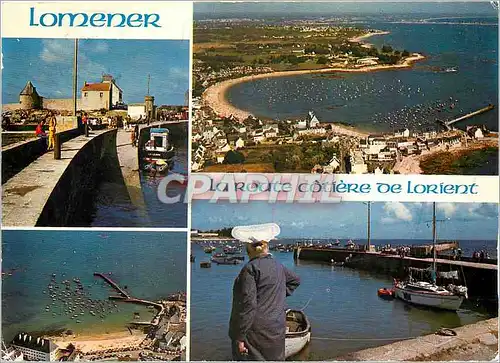 Cartes postales moderne Lomener La Route Cotiere de Lorient