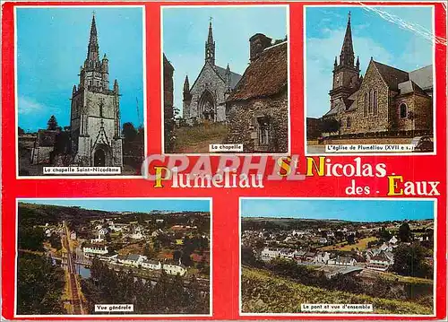 Cartes postales moderne Plumeliau St Nicolas des Eaux