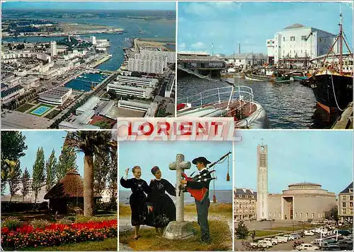 Cartes postales moderne Lorient Vue generale la rade