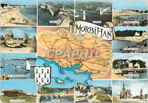 Cartes postales moderne Morbihan