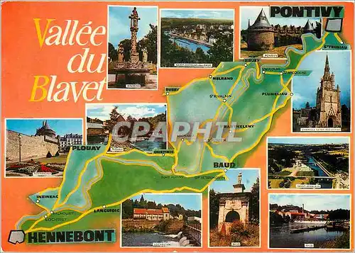 Cartes postales moderne Vallee du Blavet