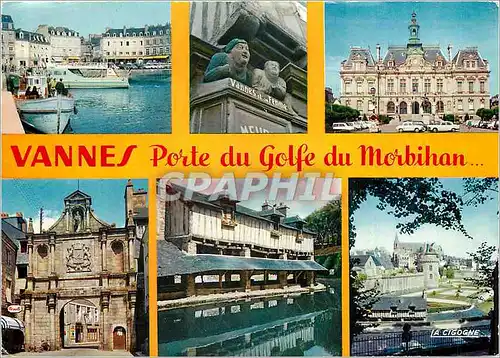 Cartes postales moderne Vannes Porte du Golfe du Morbihan