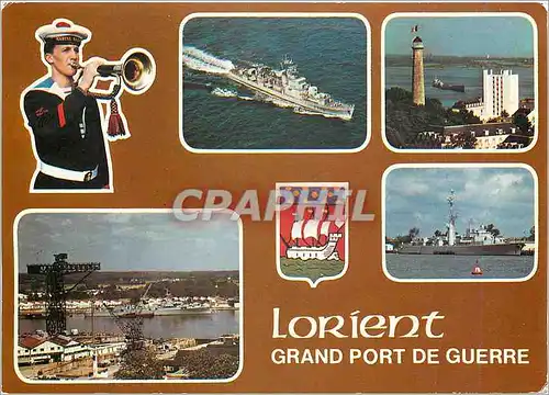 Cartes postales moderne Lorient Grand Port de Guerre