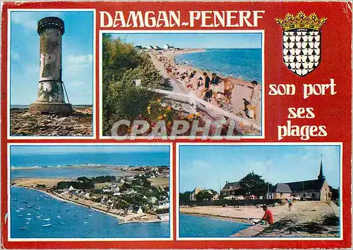 Cartes postales moderne Damgan Penerf Morbihan