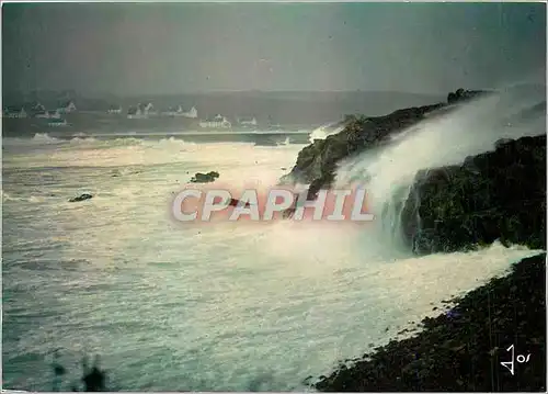 Moderne Karte Tempete de Noroit sur la cote