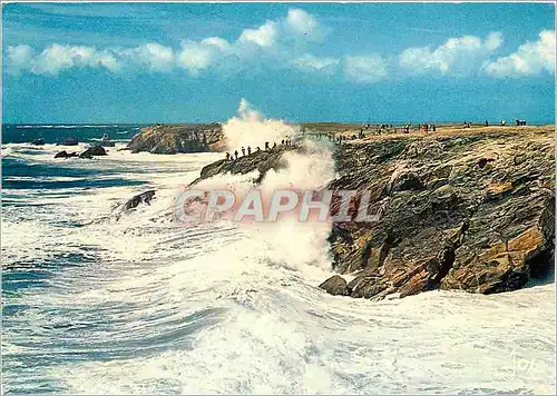 Cartes postales moderne Tempete d'Ete sur la cote Sauvage