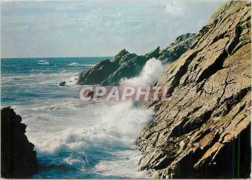 Cartes postales moderne La Bretagne Pittoresque Gros temps sur la Cote Sauvage