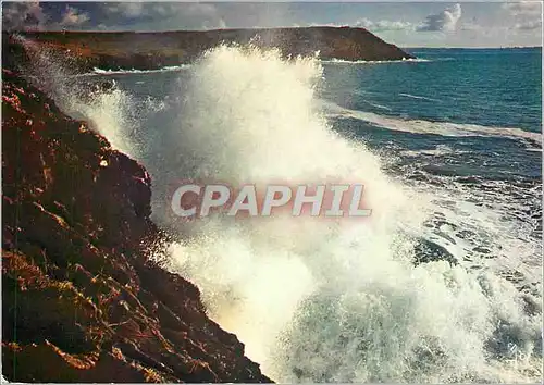 Moderne Karte Tempete en Bretagne par vent de suroit