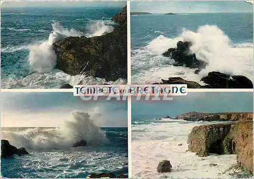 Cartes postales moderne Tempete en Bretagne