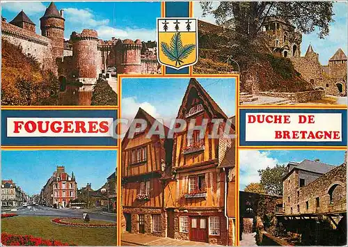 Cartes postales moderne Fougeres Duche de Bretagne