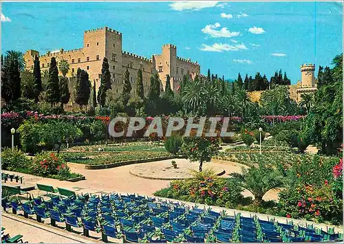 Cartes postales moderne Rhodes Le Palais des Chevaliers