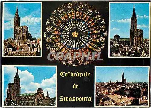 Cartes postales moderne Cathedrale de Strasbourg