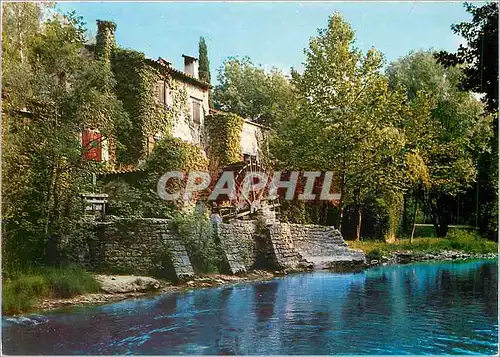 Cartes postales moderne L'Arriere Pays Mediterranee Toresque Vieux moulin provencal sur le Lac