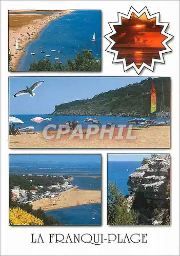 Cartes postales moderne La Franqui Plage