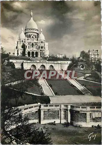 Cartes postales moderne Paris et ses Merveilles basilique du Sacre Coeur a Montmartre