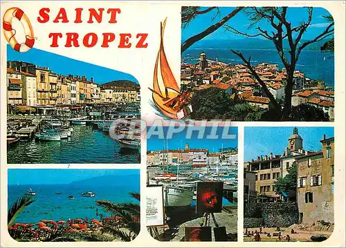 Cartes postales moderne Saint Tropez
