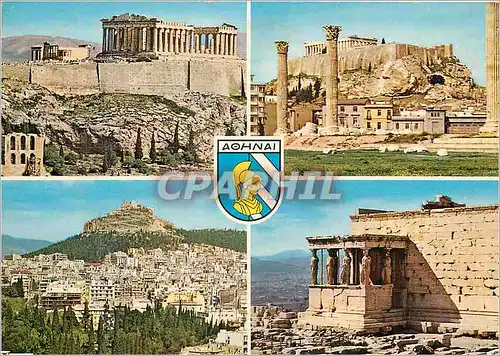Cartes postales moderne Athenes
