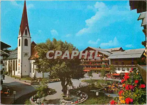 Cartes postales moderne Seefeld Tirol Dorfplatz