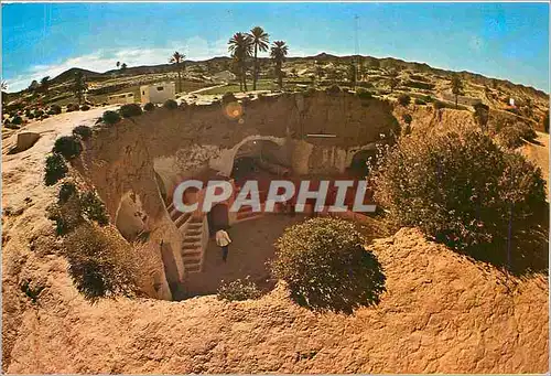 Cartes postales moderne Matmata Habitation Troglodyte