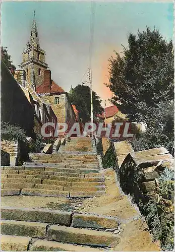 Cartes postales moderne Lannion C du N L'Escalier de Brelevnez
