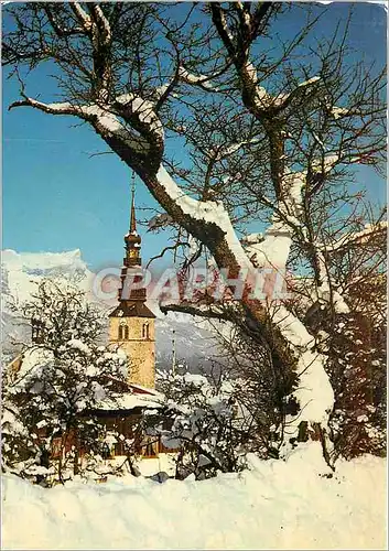 Cartes postales moderne Combloux Haute Savoie L'Eglise