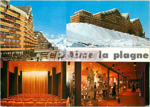 Moderne Karte Aime la plagne