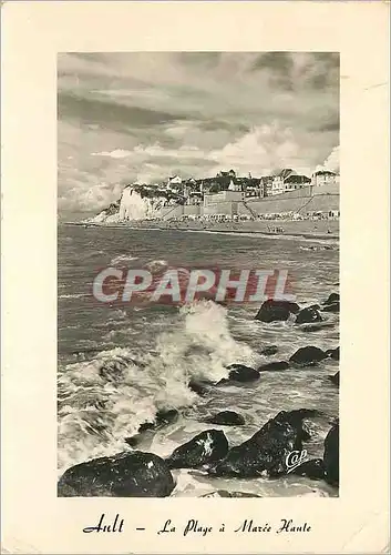 Cartes postales moderne Ault La Plage a Maree Haute
