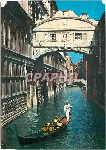 Cartes postales moderne Venezia Pont des Soupirs