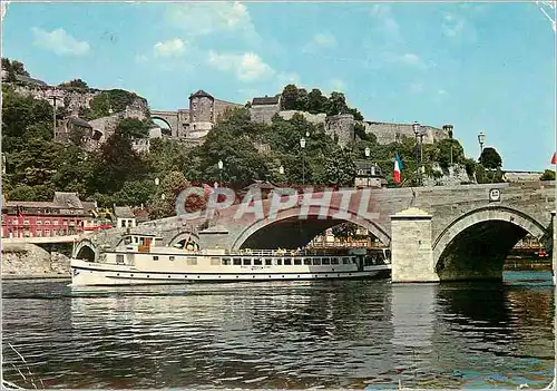 Cartes postales moderne Namur Pont de Jambes et Citadelle