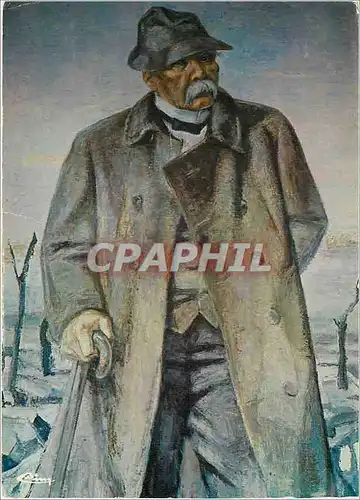 Cartes postales moderne St Vincent sur Jard Vendee Portrait de Clemenceau