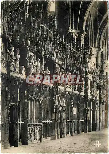 Cartes postales moderne Cathedrale de Chartres Cloture du Choeur