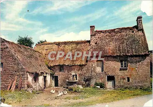 Moderne Karte Chaumieres de Bretagne