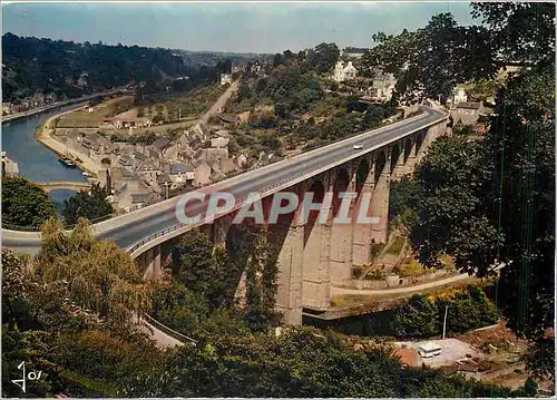 Cartes postales moderne Dinan Le Viaduc et la Vallee de la Rance