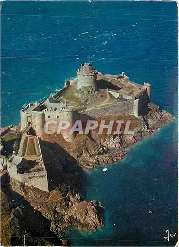 Moderne Karte Fort La Latte C du N Vue d'Ensemble sur le Chateau fort des Seigneurs de Matignon