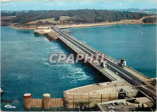 Moderne Karte Barrage de la Rance Vue aerienne L'Usine Maremotrice de la Rance