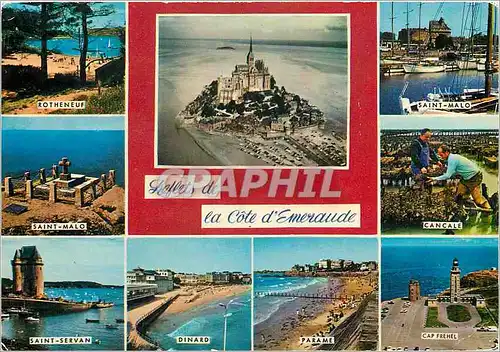 Cartes postales moderne Reflets de la Cote d'Emeraude