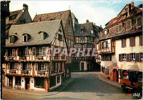 Moderne Karte Colmar Rue des Marchands