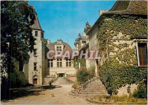 Moderne Karte Lauzun Lot et Garonne Le Chateau