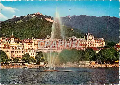 Cartes postales moderne Montreux Centre