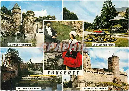 Cartes postales moderne Fougeres Ille et Vilaine