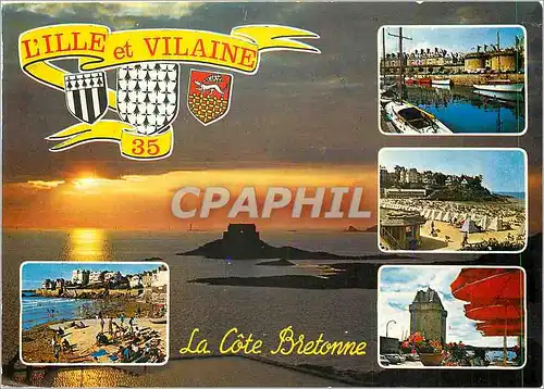 Cartes postales moderne L'Ille et Vilaine La Cote Bretonne