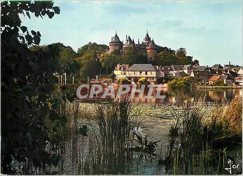 Cartes postales moderne Combourg L et V L'Etang et le Chateau