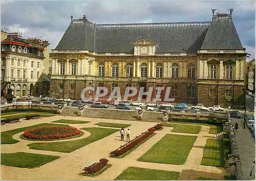 Moderne Karte Rennes Illes et Vilaine Le Palais de Justice