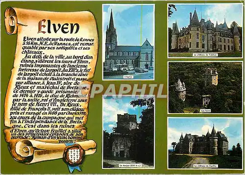 Cartes postales moderne Elven Morbihan