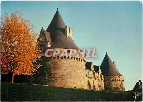 Moderne Karte Pontivy Le Chateau du XV