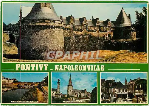 Cartes postales moderne Pontivy Napoleonville